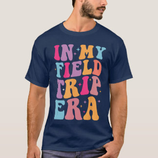 T-shirt À l'ère de mon professeur hippie de sortie scolair