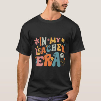 T-shirt À l'ère de mon professeur, premier jour d'école, r