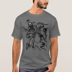 T-shirt À L'Hauteur De La Bière D'Artisanat De Poctopus