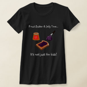 T-Shirt à l'heure du beurre et de la gelée d'écrou