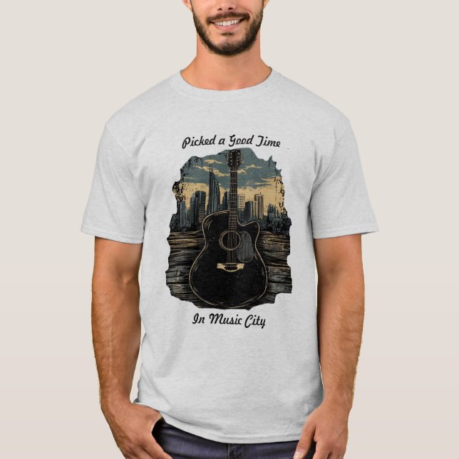 T-shirt à l'heure normale (Devant)