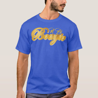 T-shirt A Lil Bougie Funny Humor Quote retro