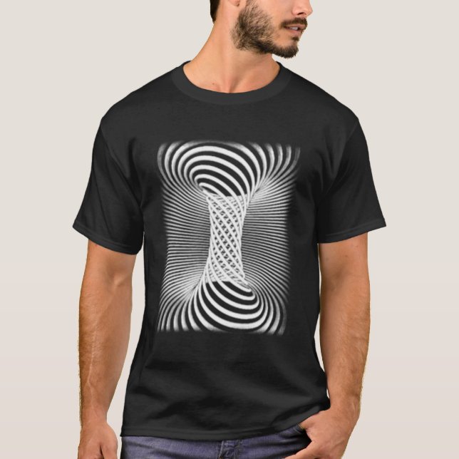 T-shirt À L'Intérieur D'Une Illusion Optique Torus (Devant)