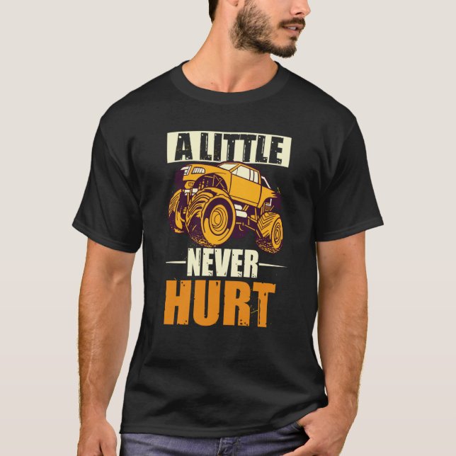 T-shirt A Little Dirt Never Hurt 4x4 Offroad Cool Four Whe (Devant)