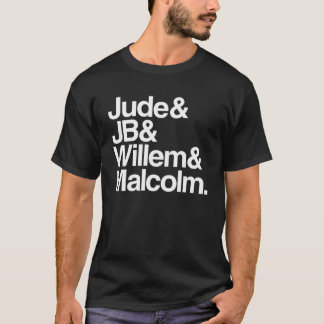 T-shirt A LITTLE LIFE book JB  Jude  Willem  Malcolm202
