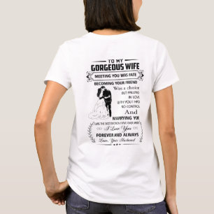 T-shirt À ma belle femme