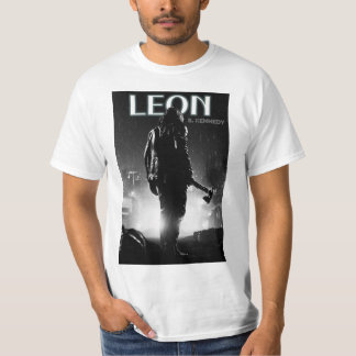 T-Shirt à manches courtes blanches design Leons' K