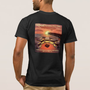 T-shirt à manches courtes du logo du Rallye nation