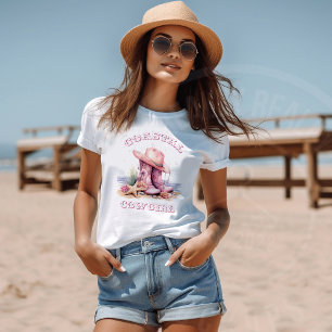 T-shirt à manches courtes pour fille côtière