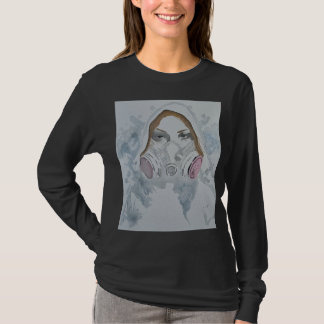 T-shirt à manches longues, art non transparent