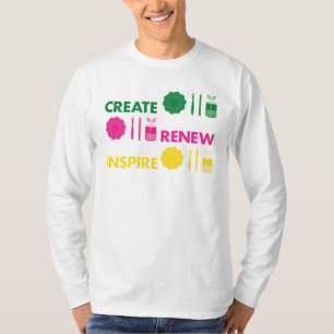 T-Shirt à manches longues Artsy Spring Knolling