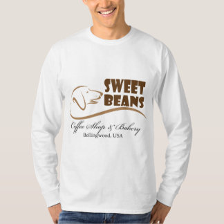 T-shirt à manches longues aux haricots sucrés