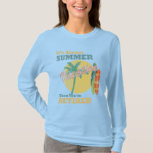 T-shirt à manches longues bleu pour femmes Bliss