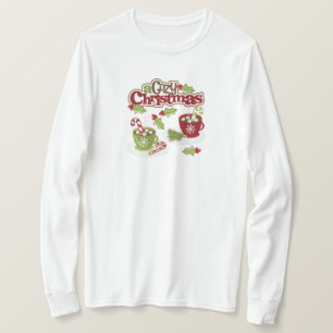 T-shirt à manches longues Christmas Cocoa & Candy