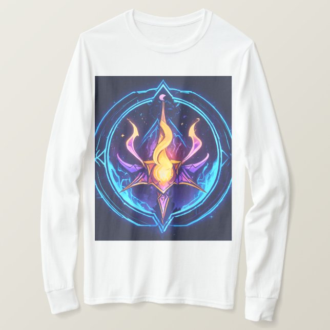 T-shirt à manches longues de base (Design devant)