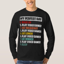 T-shirt à manches longues de base de jour parfait 