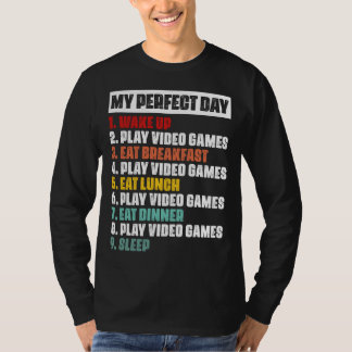 T-shirt à manches longues de base de jour parfait 