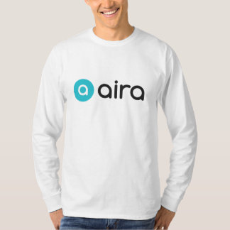 T-shirt à manches longues de base du logo Aira