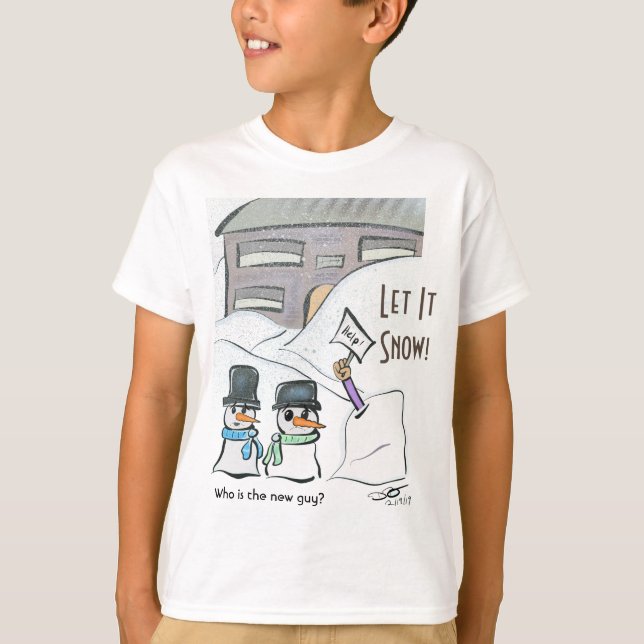 T-shirt à manches longues de base pour femmes Guy (Devant)
