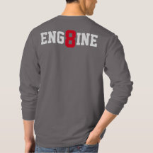 T-shirt à manches longues de la station d'incendie