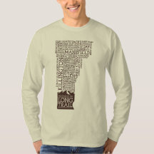T-Shirt à manches longues du Vermont Long Trail (L