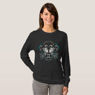 T-Shirt à manches longues gothique Gémeaux victori