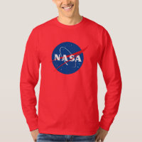 T-shirt à manches longues Iconique de la NASA (rou
