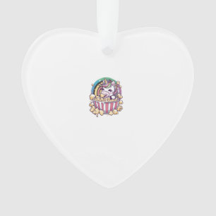 T-Shirt à manches longues licorne kawaii mignonne