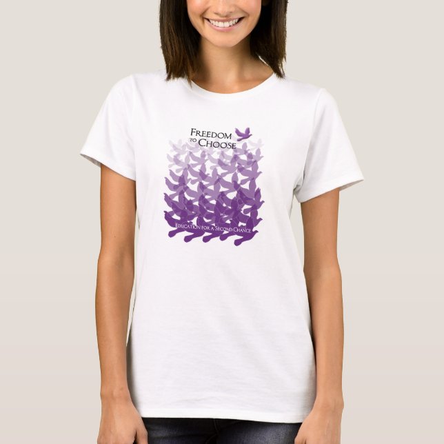 T-shirt à manches longues pour femmes (Devant)