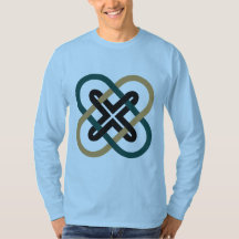 T-Shirt à manches longues pour hommes à motif X en