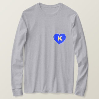 T-shirt à manches longues pour hommes Blue & Gold