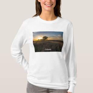 T-shirt à manches longues pour le coucher du solei