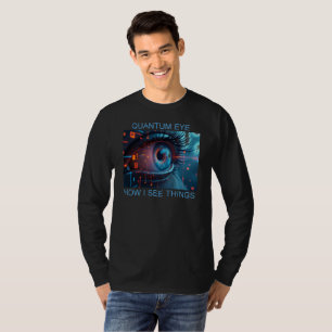 T-shirt à manches longues Quantum Eye pour hommes