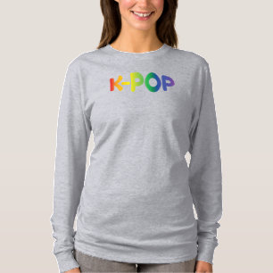 T-Shirt à manches longues Rainbow K-Pop Ver 2