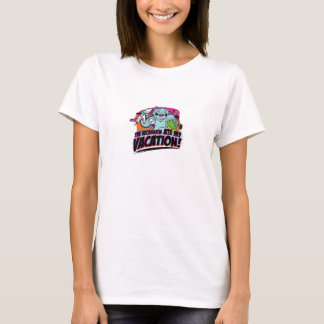T-shirt A mangé mes vacances !  Une plus petite version