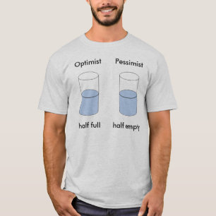 T-shirt À moitié plein ou à moitié vide ?