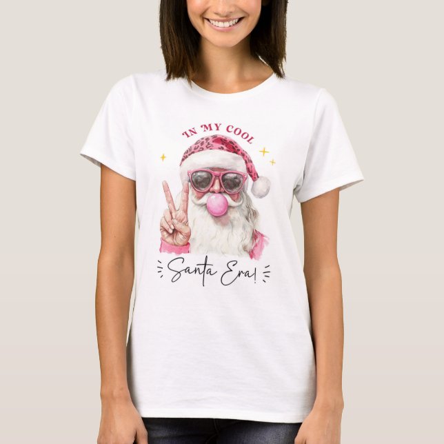 T-shirt À mon époque de Noël tendance (Devant)