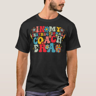 T-shirt À Mon Ère De Coach Pédagogique Groovy Retour