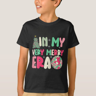 T-shirt À mon ère très joyeuse - Noël mignon et groovy