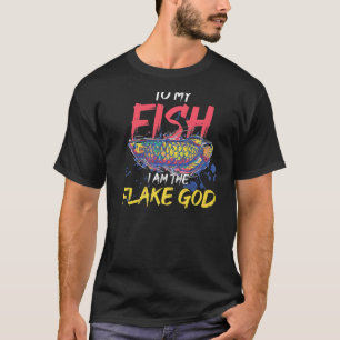 T-shirt À Mon Poisson Je Suis Flake God Fish Tank Aquarist