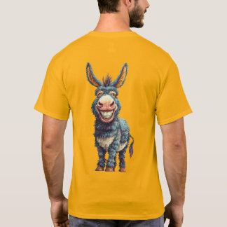 T-Shirt à motif de cheval fantaisiste