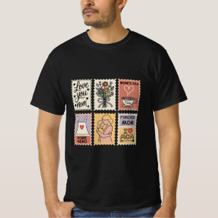 T-Shirt à motif home hero mama