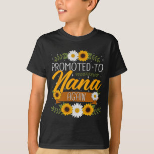 T-shirt À Nana de nouveau tournesol première fois Nana