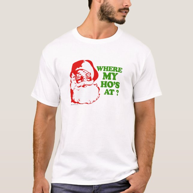 T-shirt À où mon ho ? (Devant)
