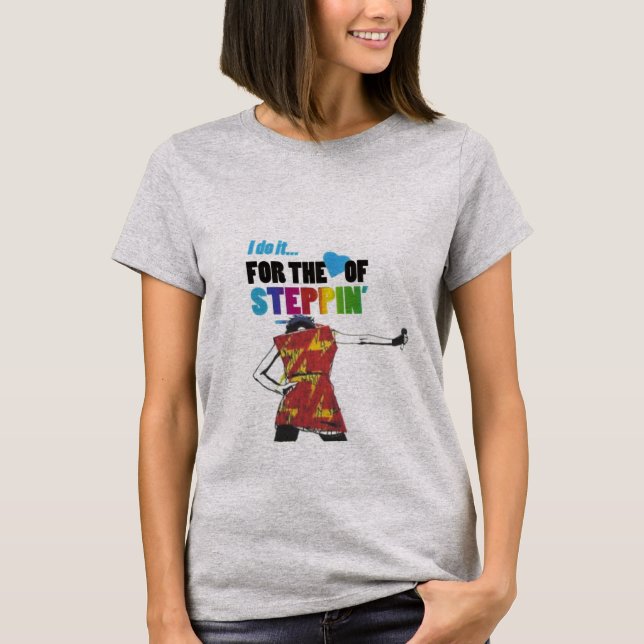 T-shirt à pas (Devant)