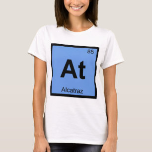 T-shirt À - Périodique Chimie Prison Alcatraz