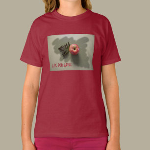T-shirt A pour la photographie Apple
