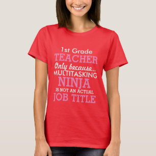 T-shirt Ă?re appréciation drôle de professeur d'école