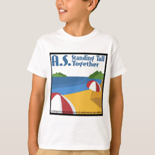 T-shirt A.S. Grand debout ensemble