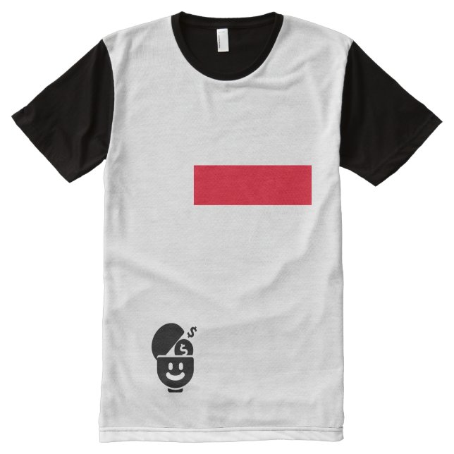 T-shirt à savon rouge DAC (Devant)